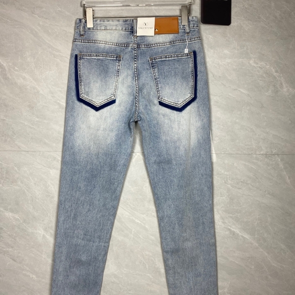 Men's high-end jeans imported custom cotton - Picture 5 of 5